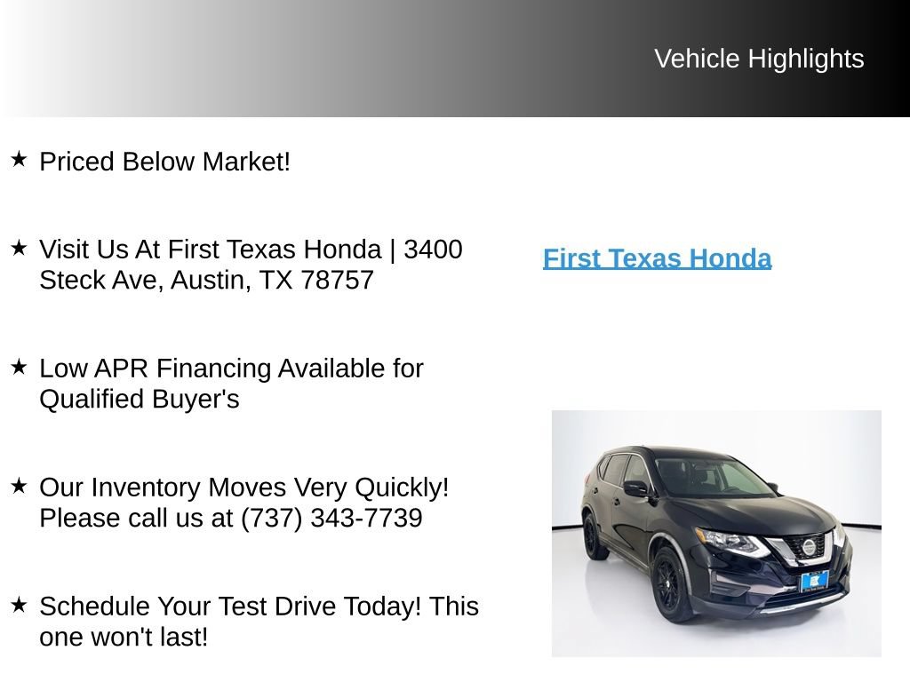 Used 2018 Nissan Rogue S FWD image 10