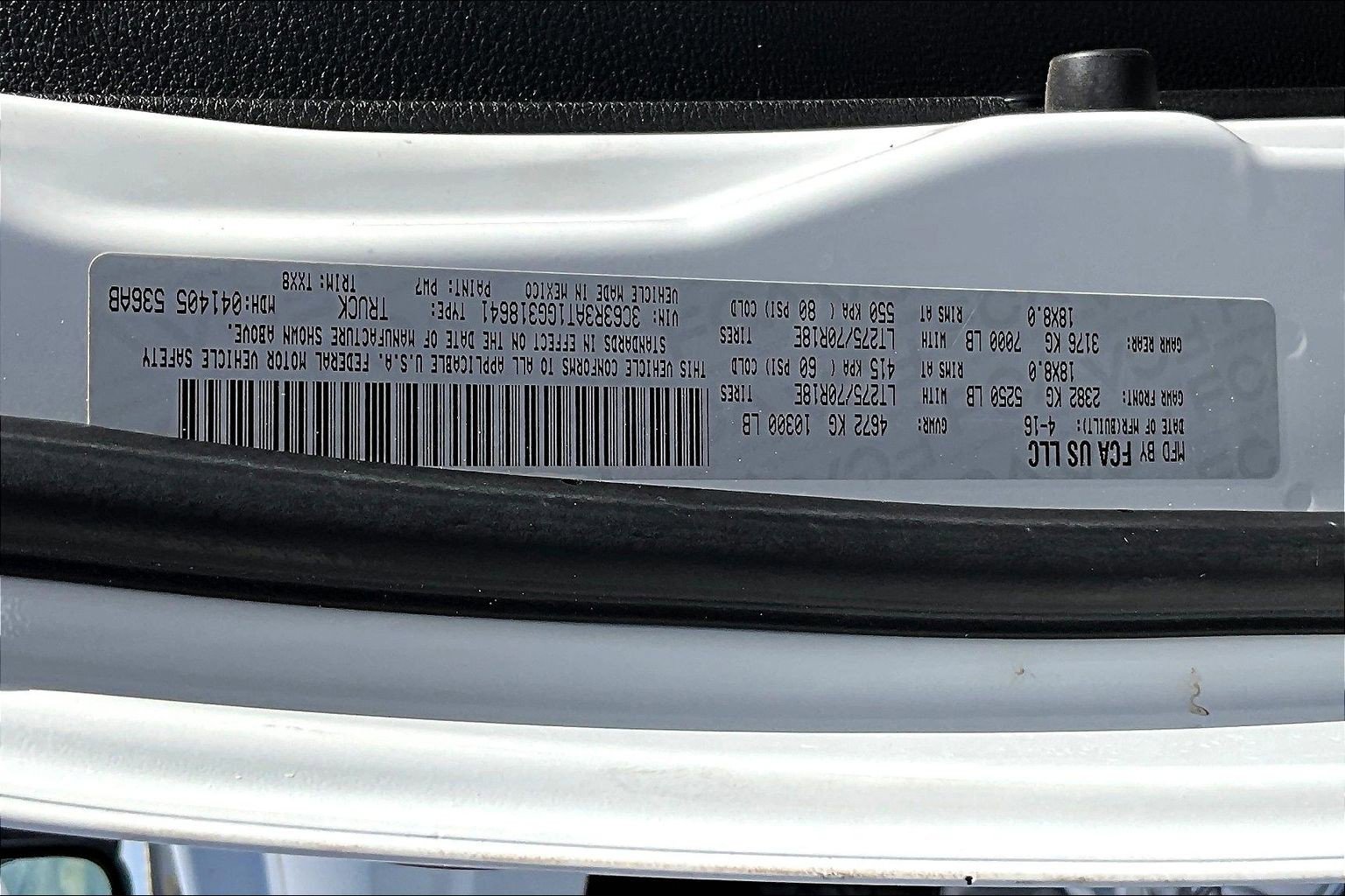 Used 2016 RAM 3500 Tradesman w/ Power & Remote Entry Group AWD/4WD image 27