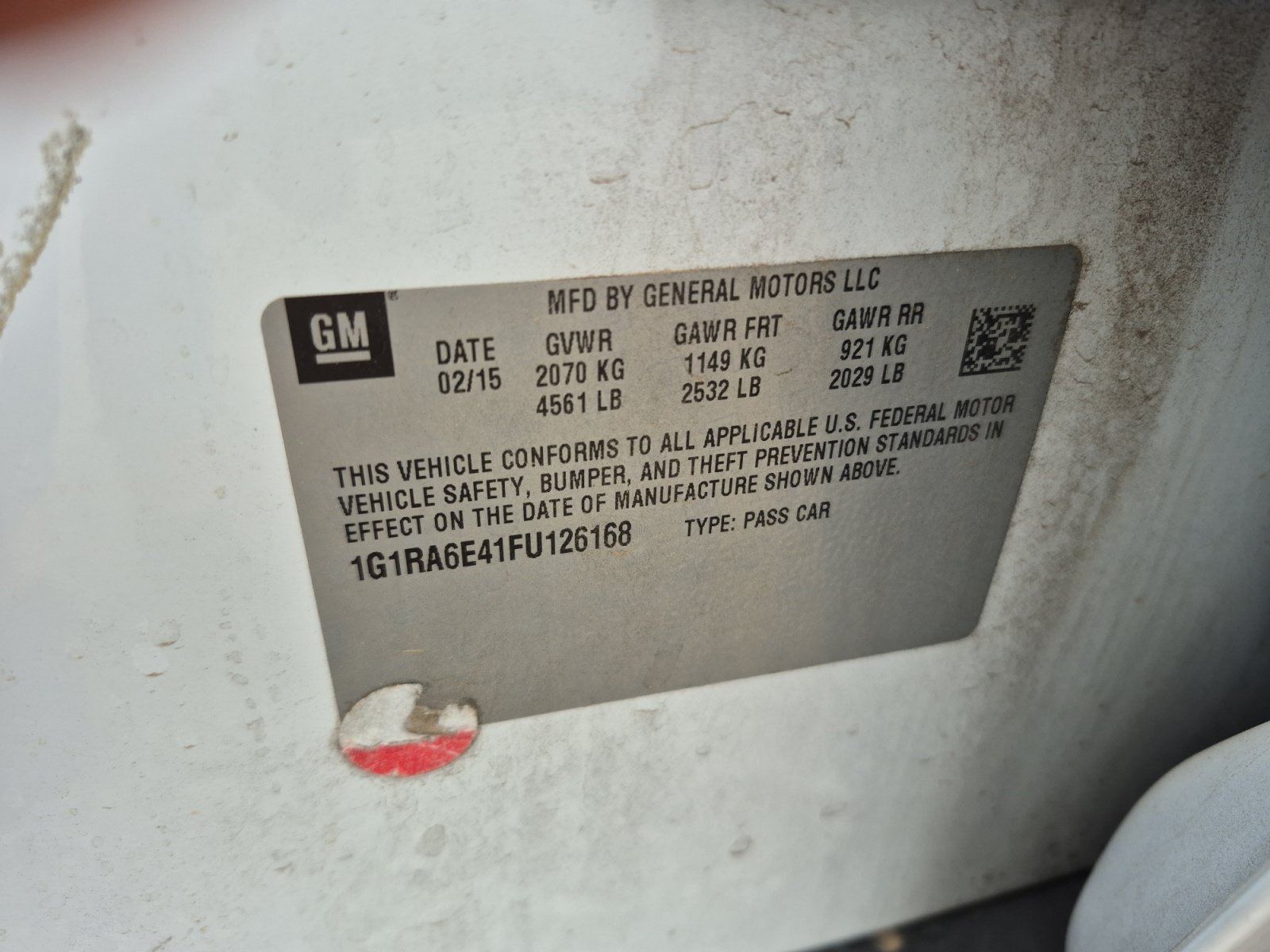 Used 2015 Chevrolet Volt FWD image 24