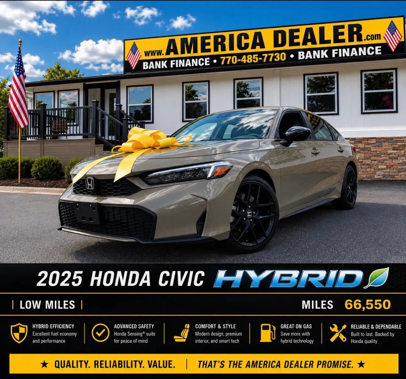 Used 2025 Honda Civic Sport