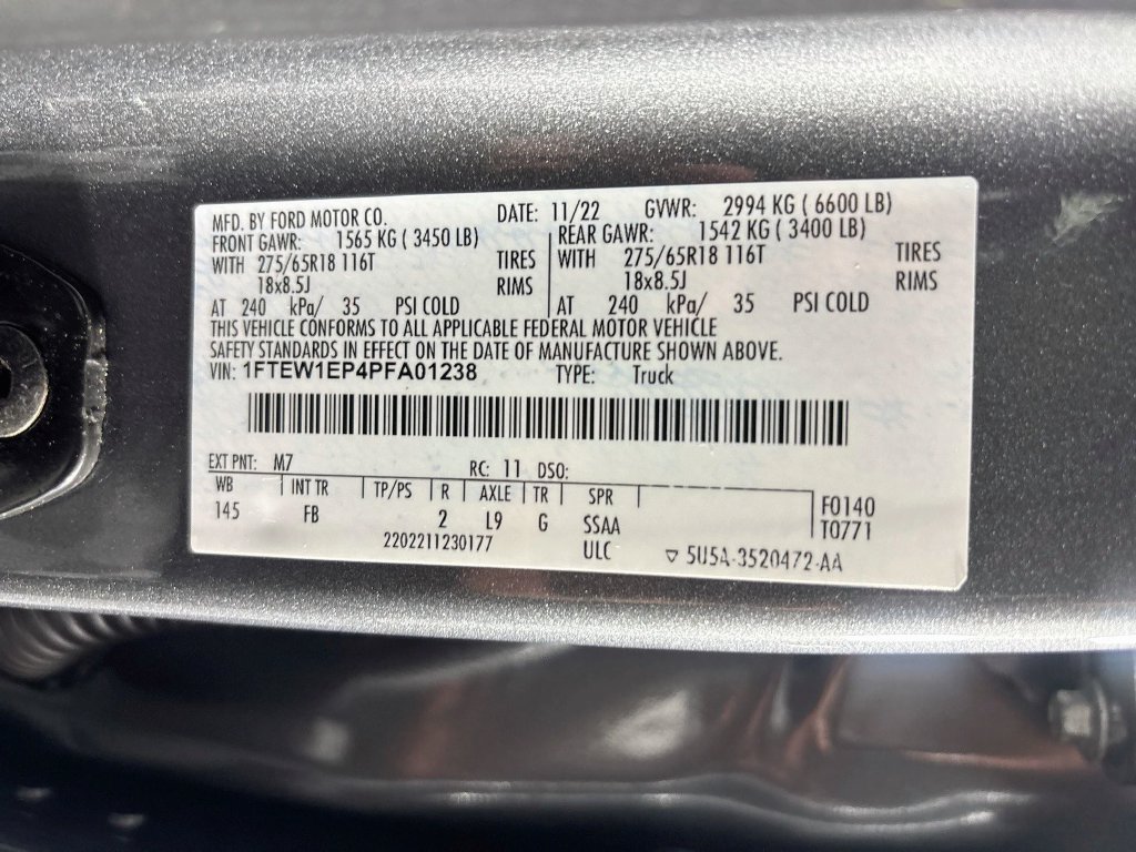 Used 2023 Ford F150 XLT w/ Equipment Group 302A High AWD/4WD image 31