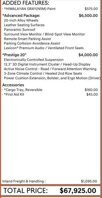 Used 2023 Genesis GV80 2.5T w/ Prestige 20" Package image 26