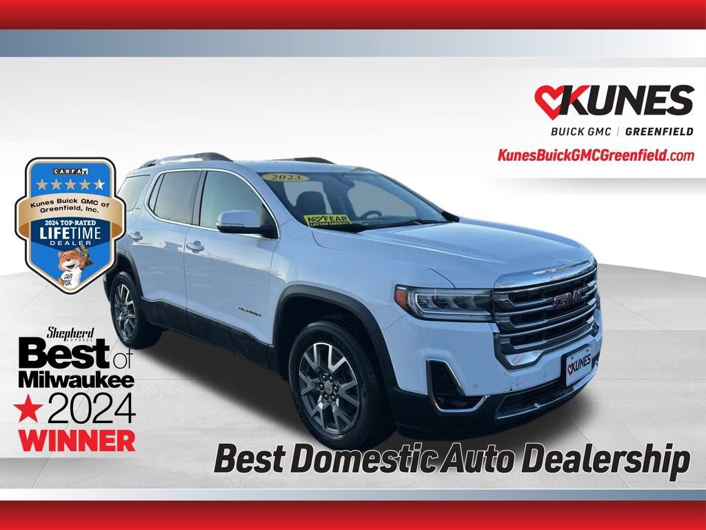 Used 2023 GMC Acadia SLT image 1