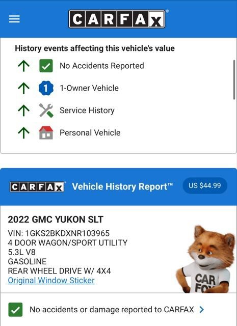 Used 2022 GMC Yukon SLT w/ SLT Luxury Package image 5