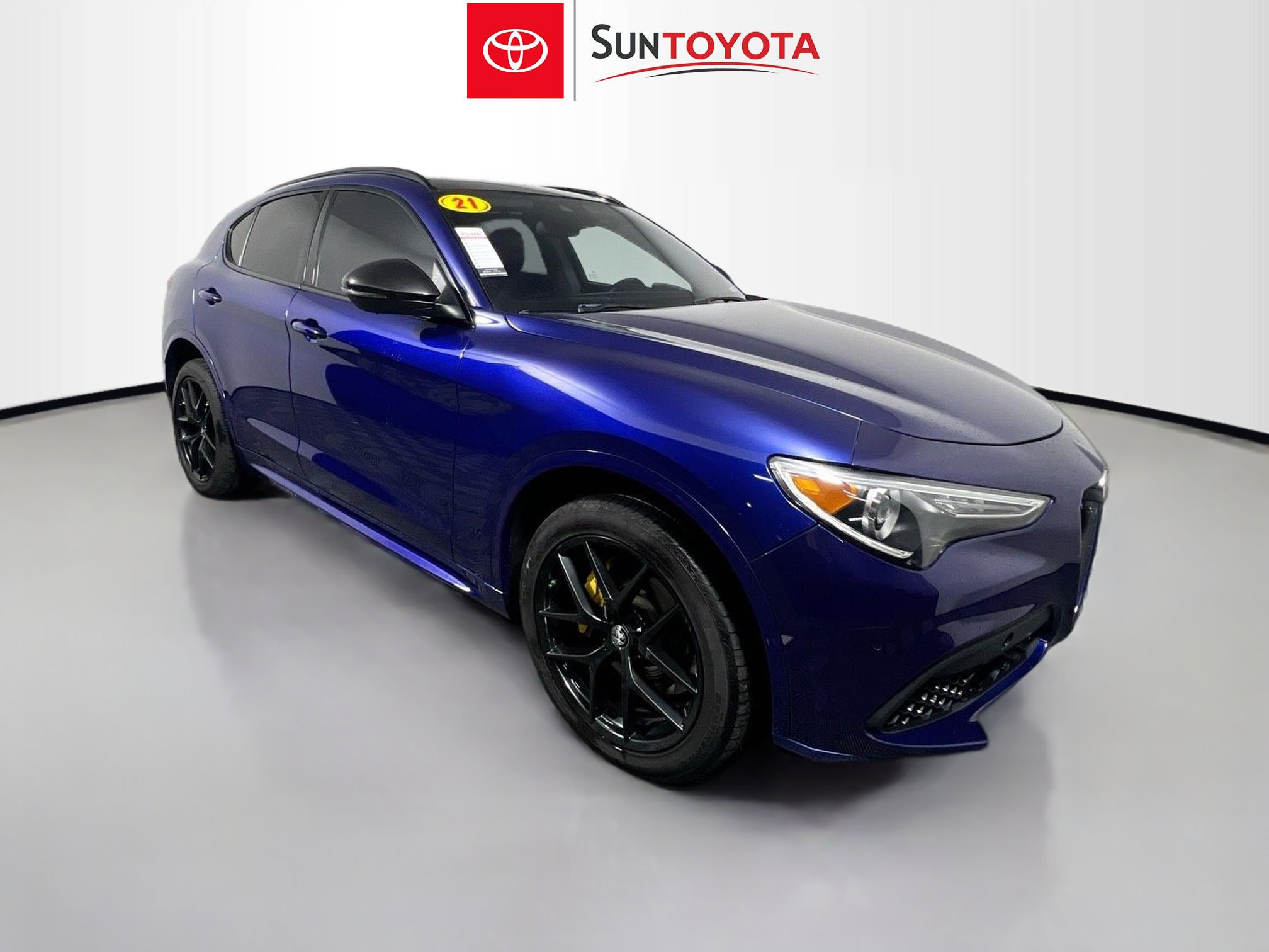 Used 2021 Alfa Romeo Stelvio Ti w/ Nero Edizione