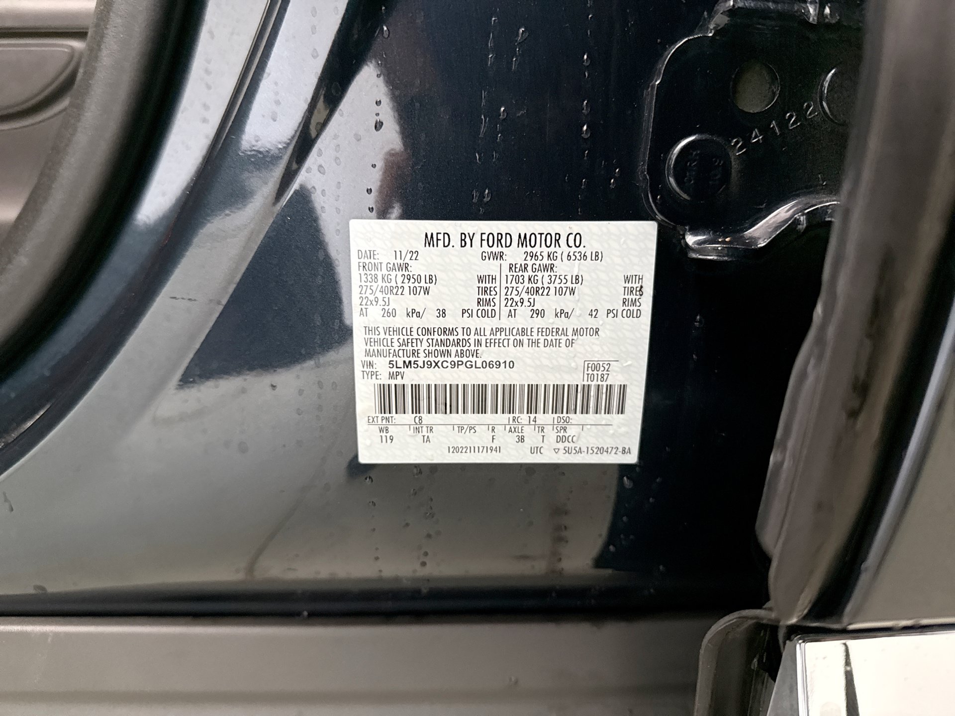 Used 2023 Lincoln Aviator Black Label AWD/4WD image 22