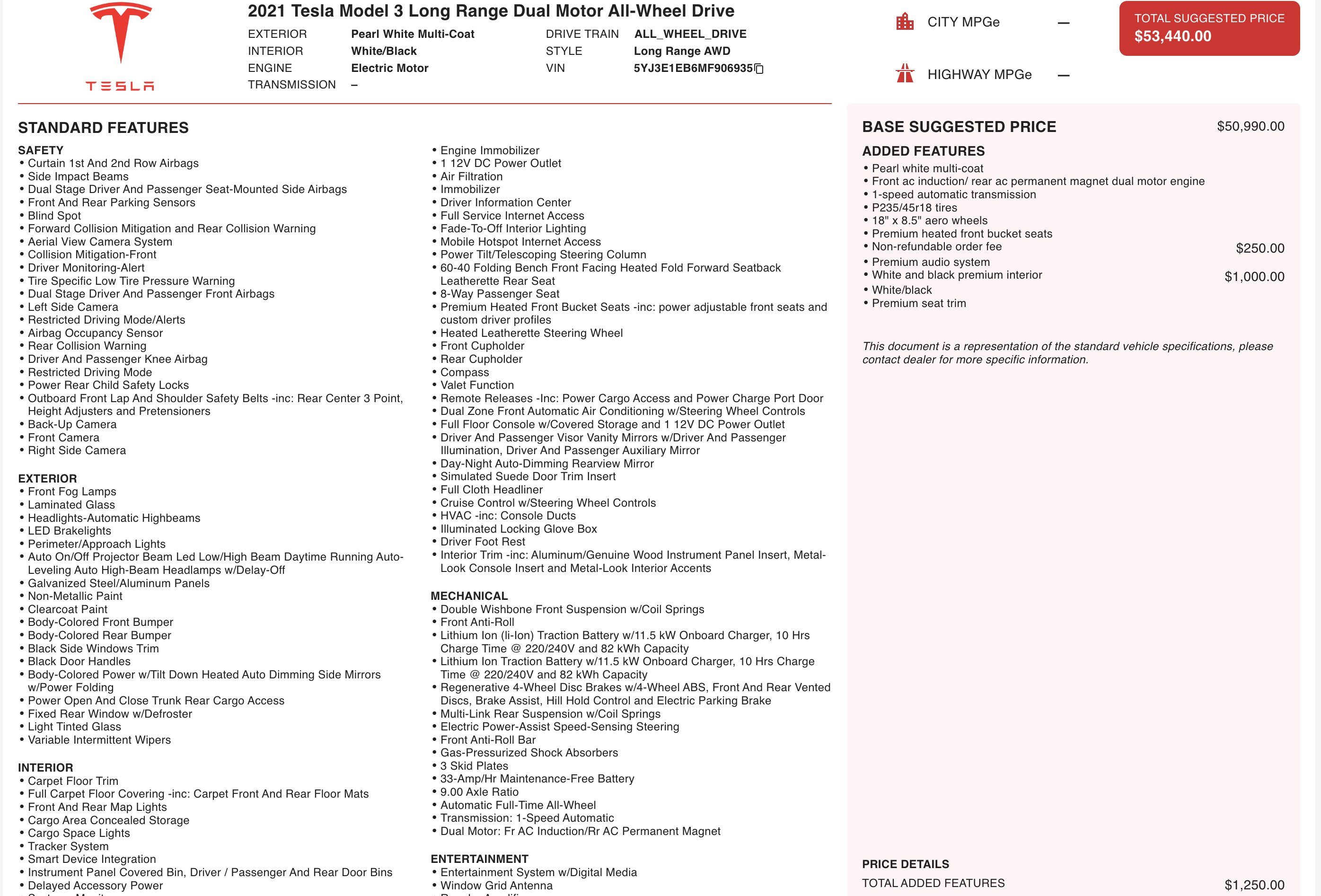 Used 2021 Tesla Model 3 Long Range image 5