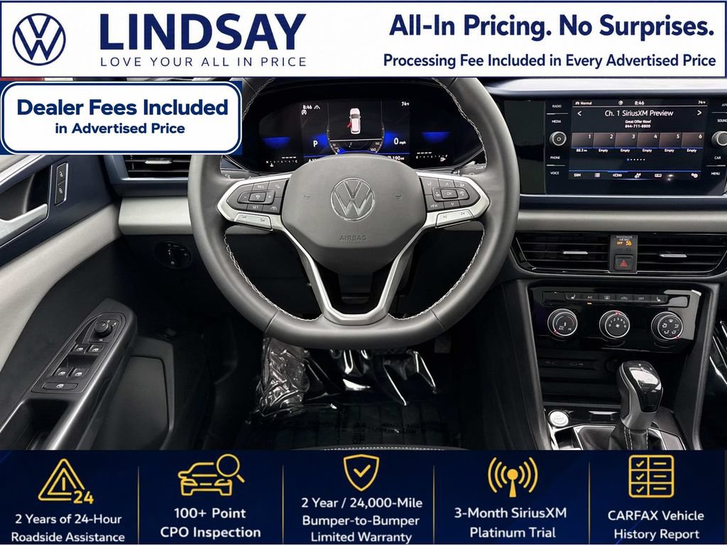 Used 2023 Volkswagen Taos SE w/ Panoramic Sunroof Package AWD/4WD image 14