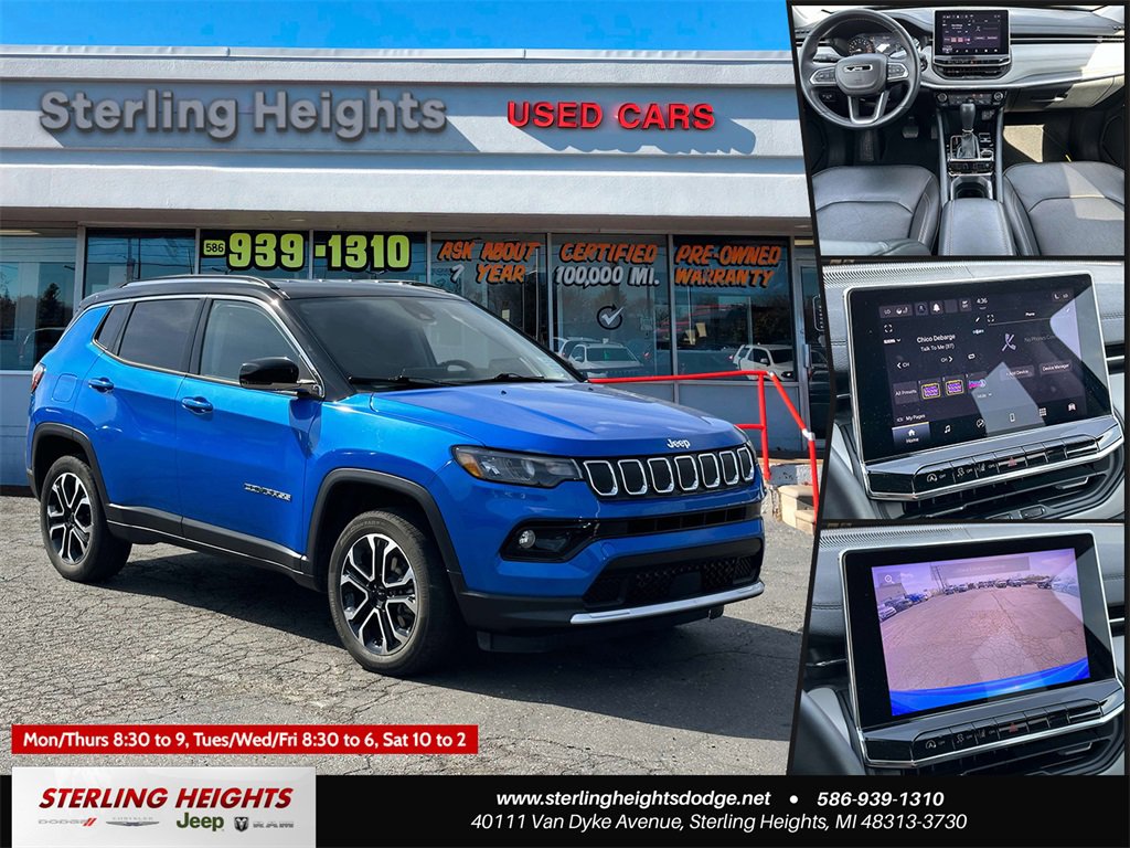 Certified 2022 Jeep Compass Limited