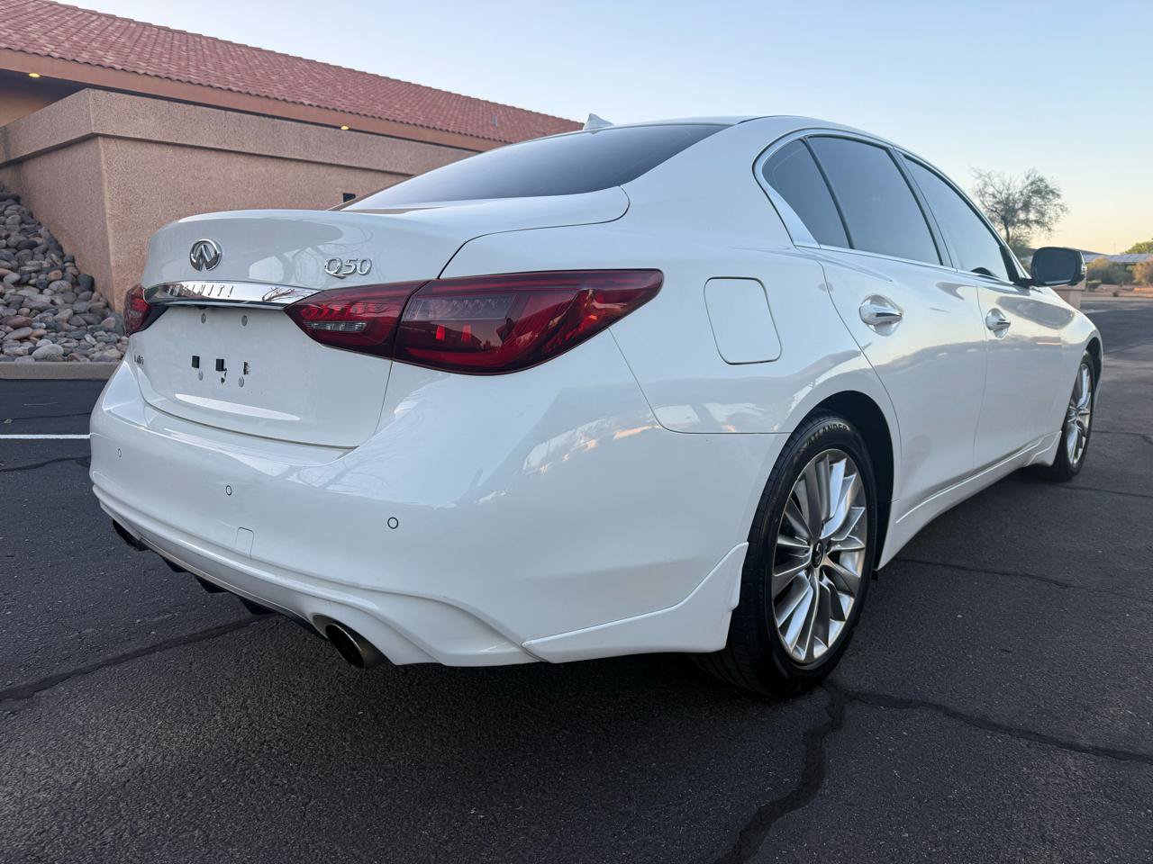 Used 2021 INFINITI Q50 Luxe w/ Seat & Sound Package AWD/4WD image 3