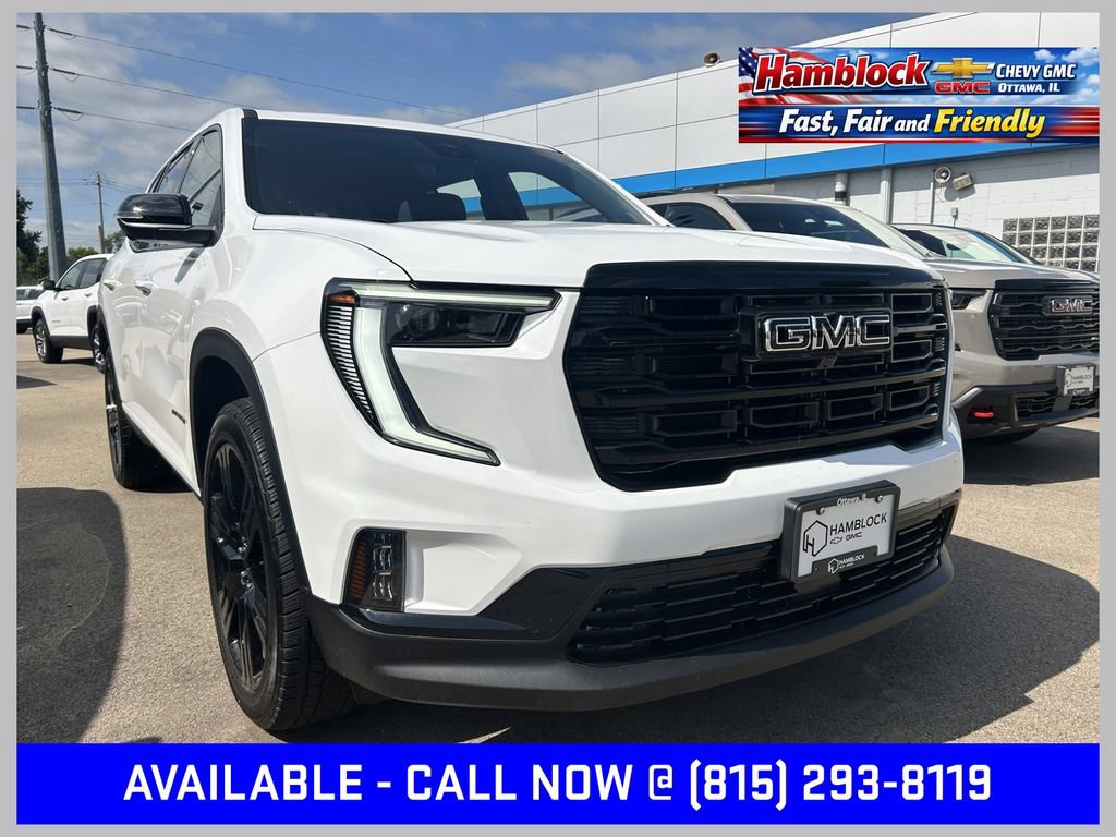 New 2026 GMC Acadia Elevation w/ Black Edition