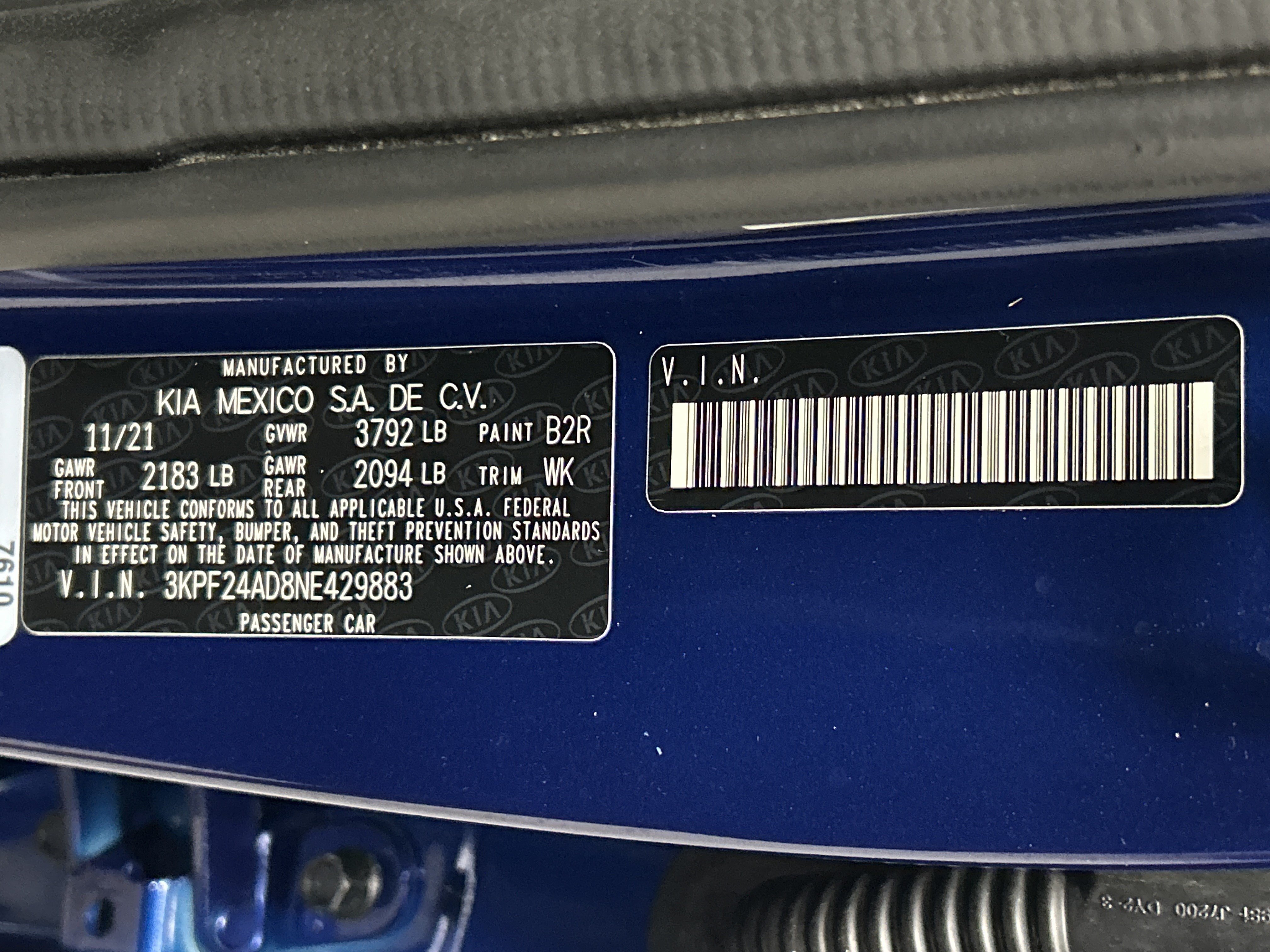 Used 2022 Kia Forte LXS FWD image 36