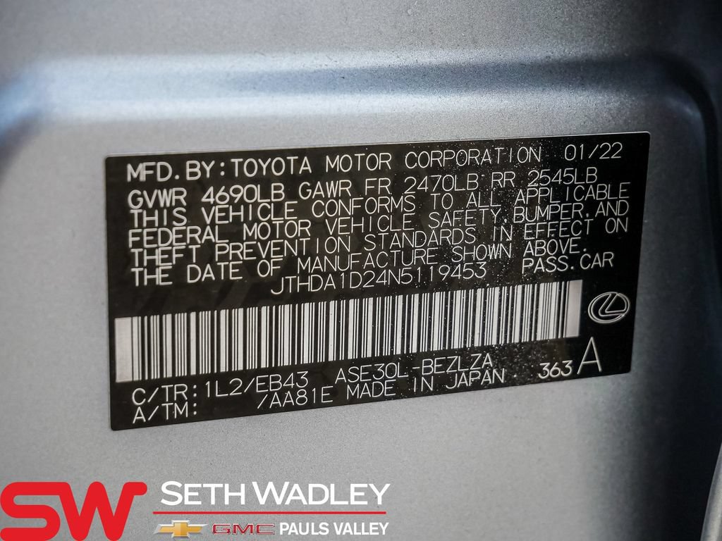 Used 2022 Lexus IS 300 w/ Premium Package RWD image 39