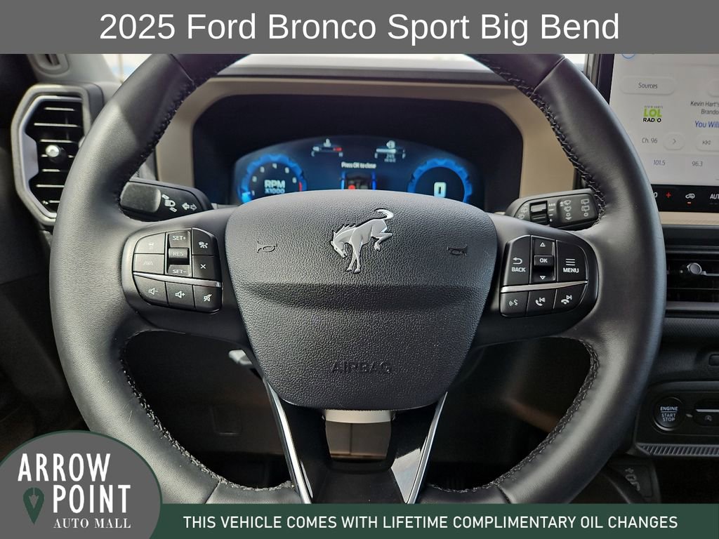 Used 2025 Ford Bronco Sport Big Bend w/ Convenience Package AWD/4WD image 27
