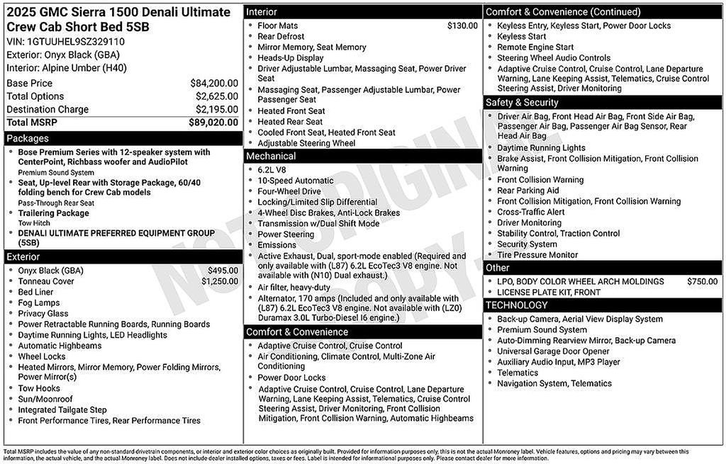 Used 2025 GMC Sierra 1500 Denali Ultimate image 32