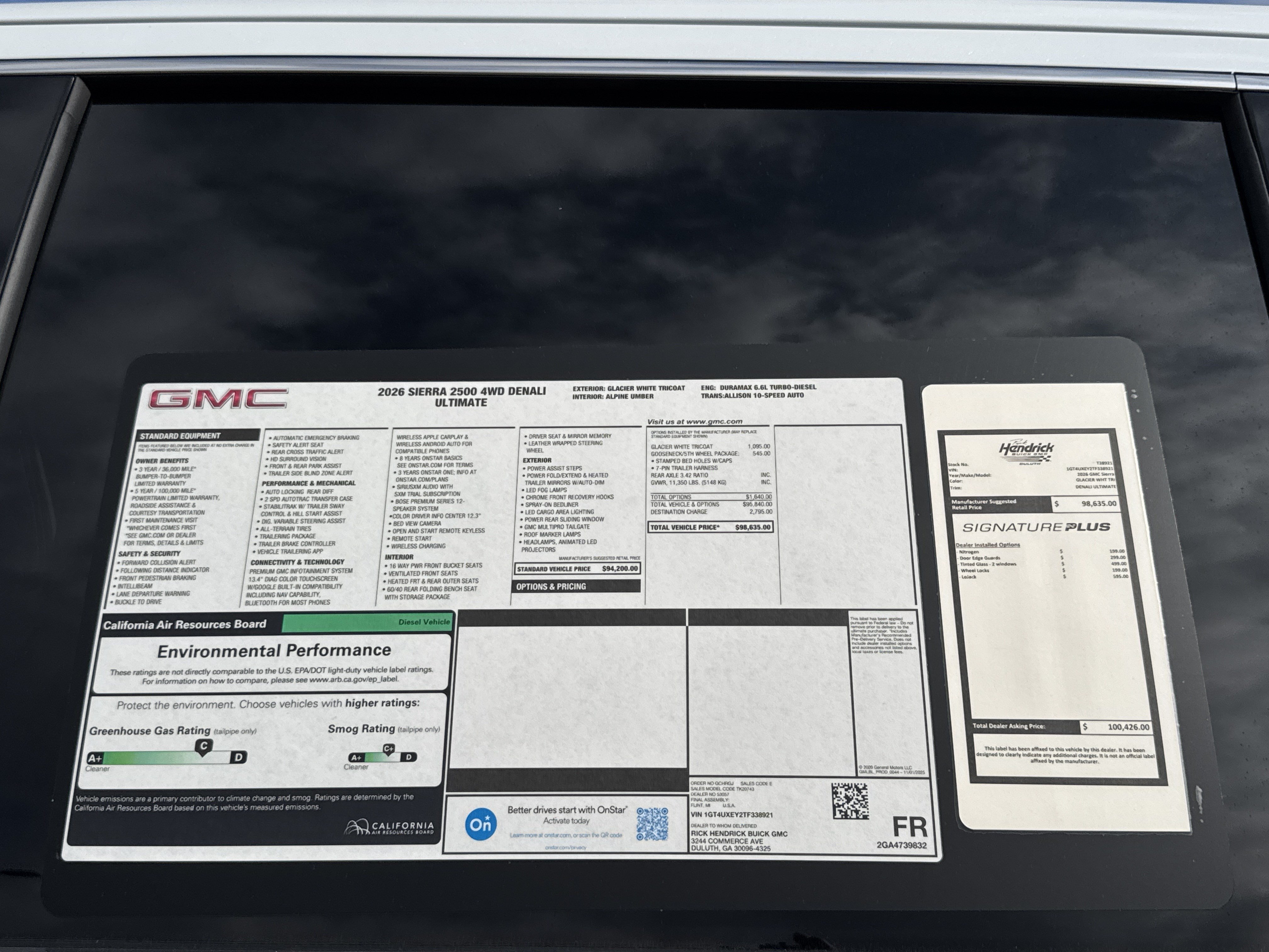 New 2026 GMC Sierra 2500 Denali Ultimate AWD/4WD image 39