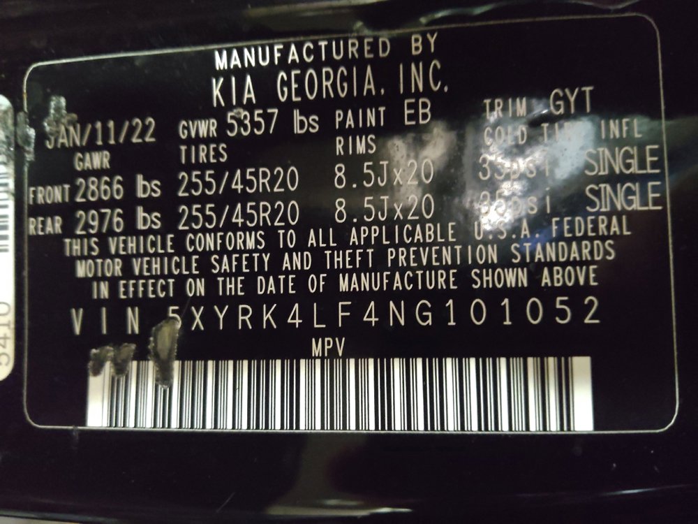Used 2022 Kia Sorento SX FWD image 33