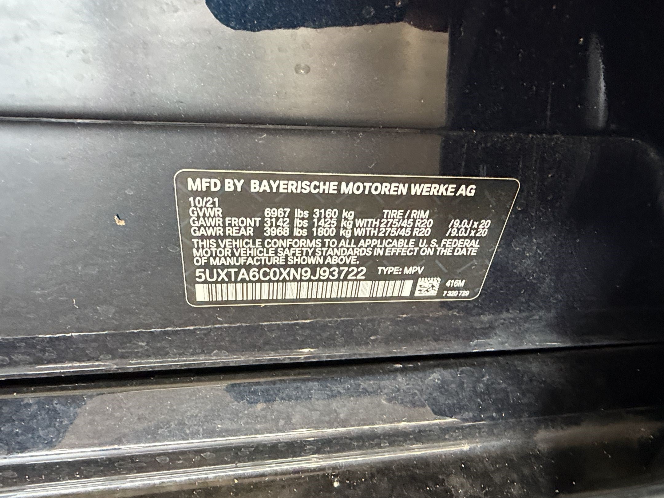 Used 2022 BMW X5 xDrive45e w/ M Sport Package AWD/4WD image 11