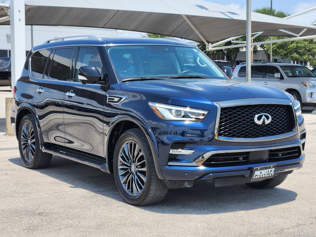 Used 2023 INFINITI QX80 Premium Select w/ Cargo Package RWD image 3