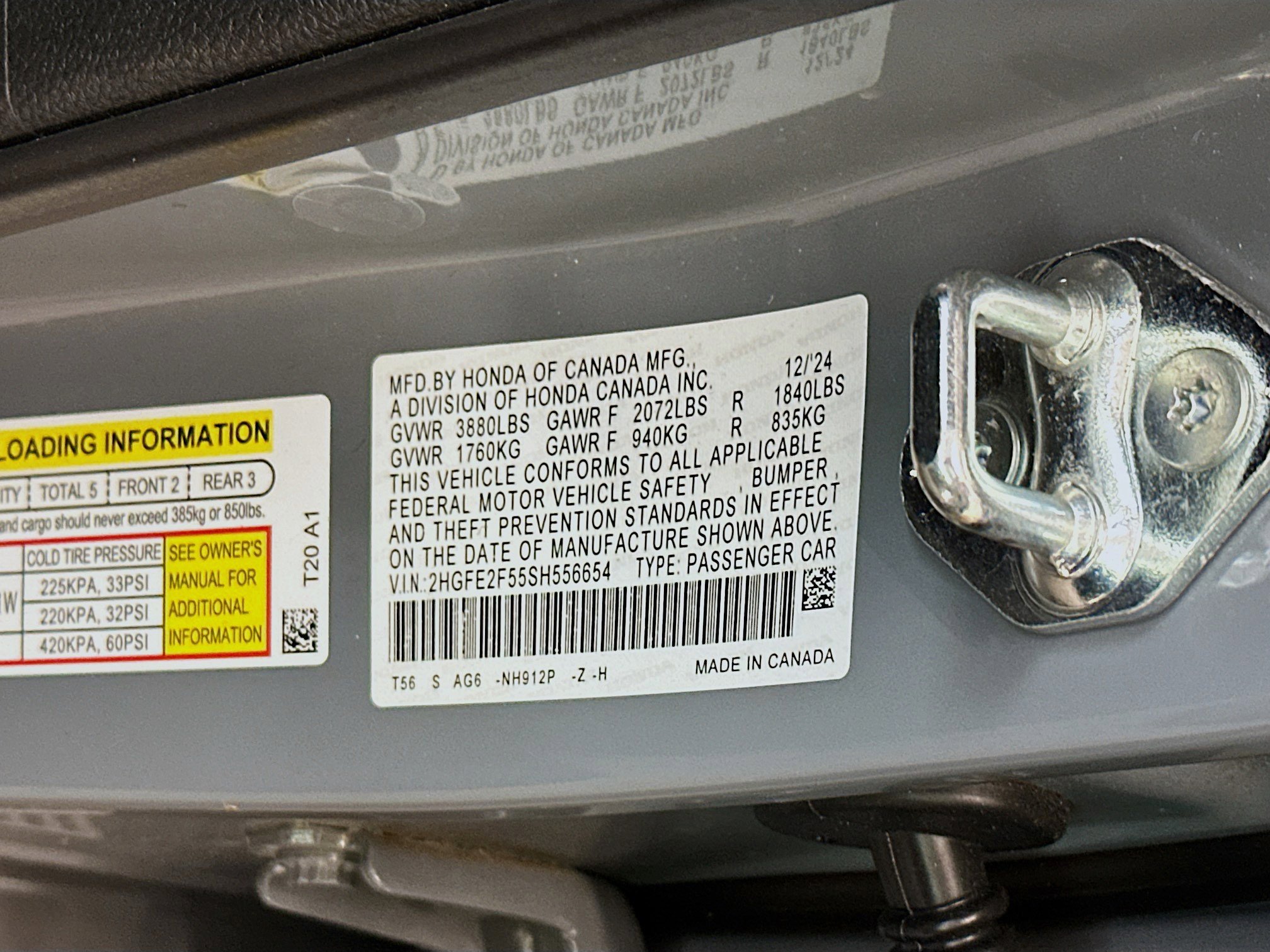 Used 2025 Honda Civic Sport image 12
