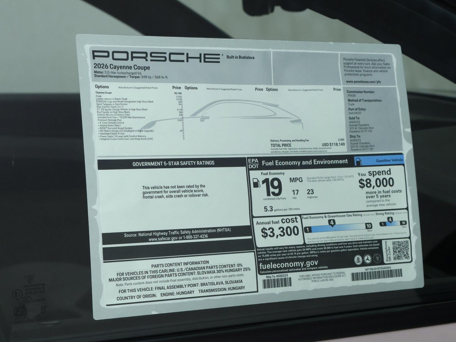 New 2026 Porsche Cayenne Coupe AWD/4WD image 25