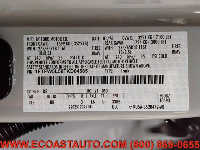 Used 2026 Ford F150 Lariat w/ FX4 Off-Road Package AWD/4WD image 19