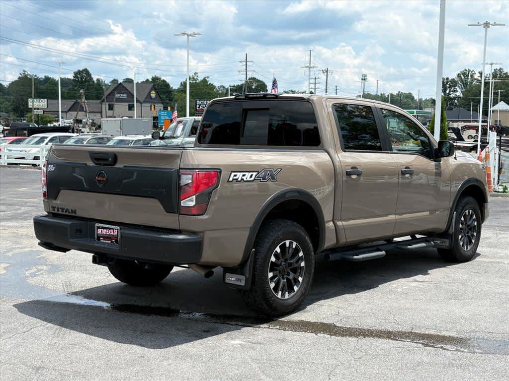 Used 2021 Nissan Titan PRO-4X w/ Pro-4x Utility Package AWD/4WD image 3