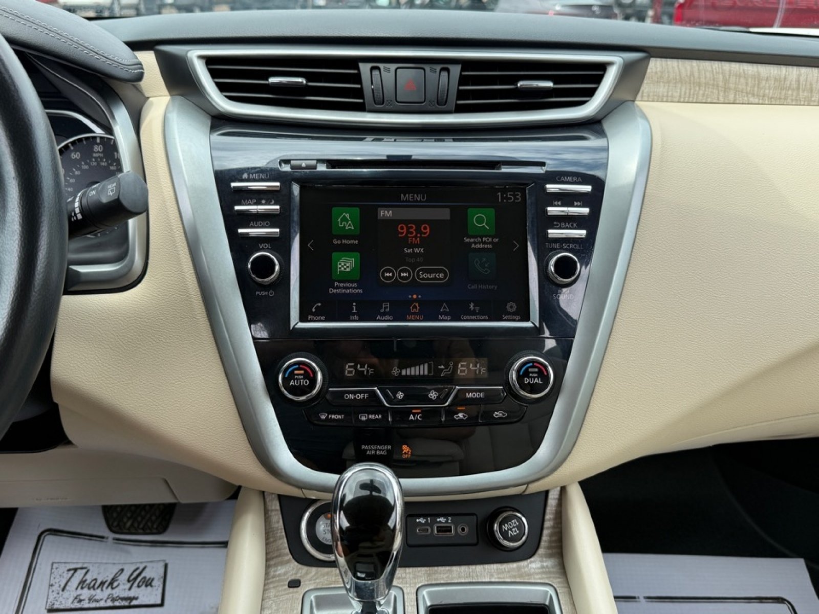 Used 2019 Nissan Murano Platinum AWD/4WD image 13