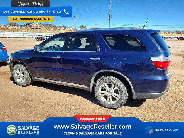 Used 2013 Dodge Durango Crew w/ Trailer Tow Group IV AWD/4WD image 3