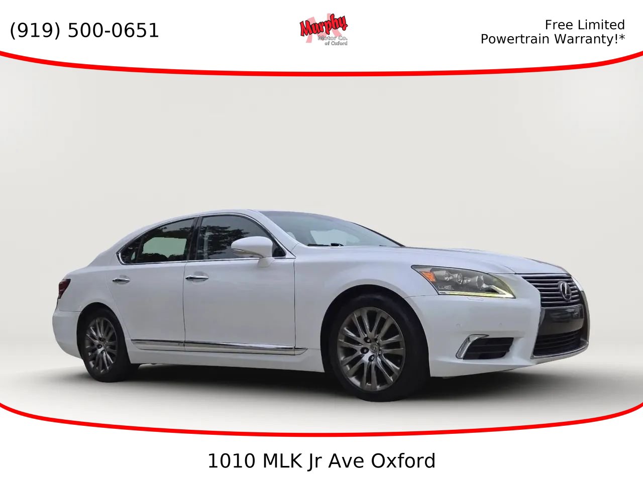 Used 2013 Lexus LS 460 w/ Comfort Pkg RWD image 1