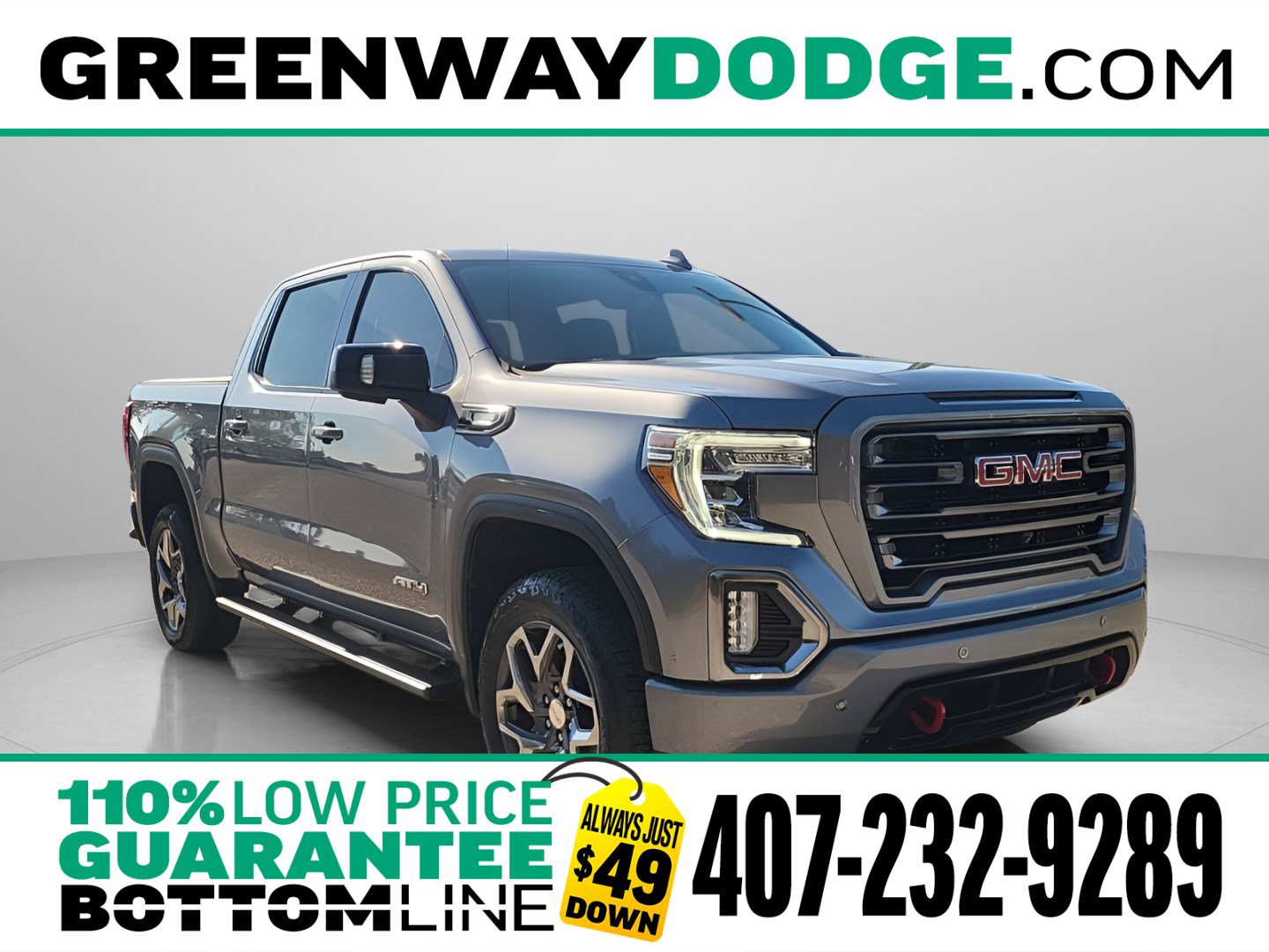 Used 2021 GMC Sierra 1500 AT4 w/ Technology Package image 1