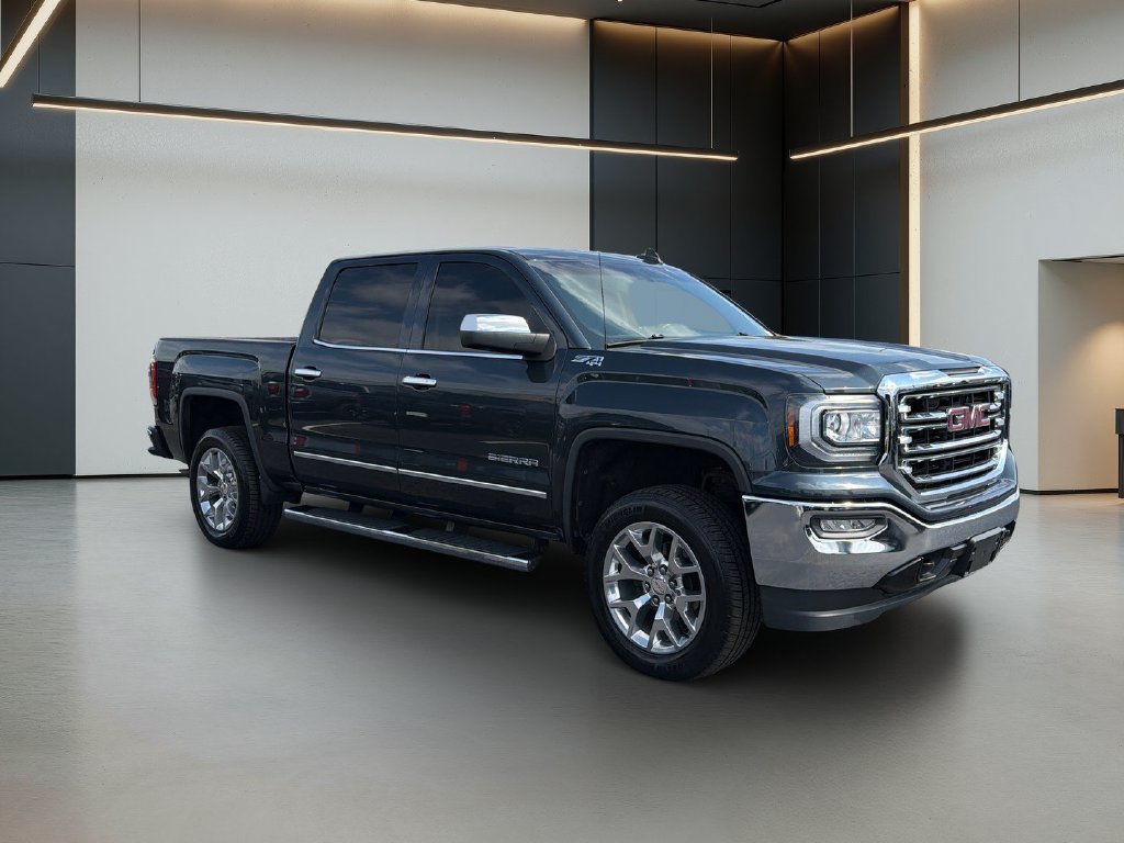 Certified 2018 GMC Sierra 1500 SLT w/ SLT Premium Package AWD/4WD image 9