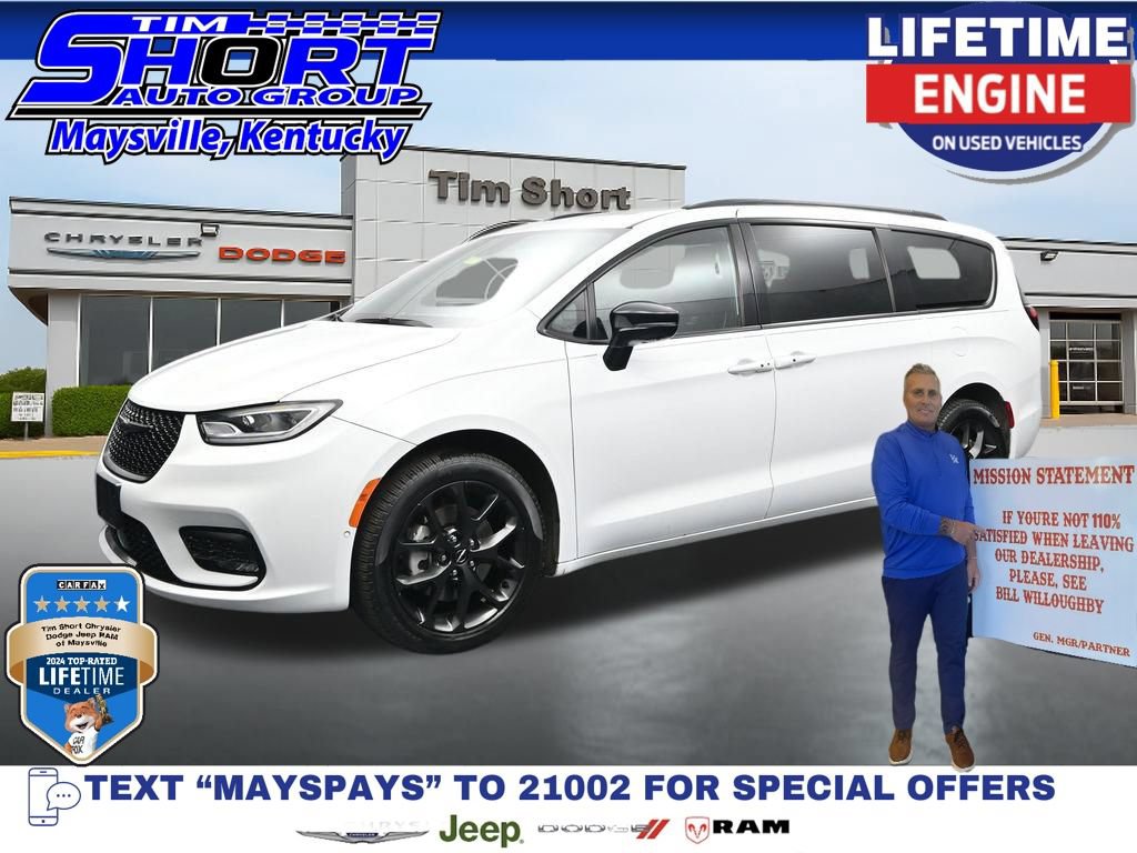 Used 2024 Chrysler Pacifica Limited w/ Uconnect Theater Family Group AWD/4WD 360° Tour