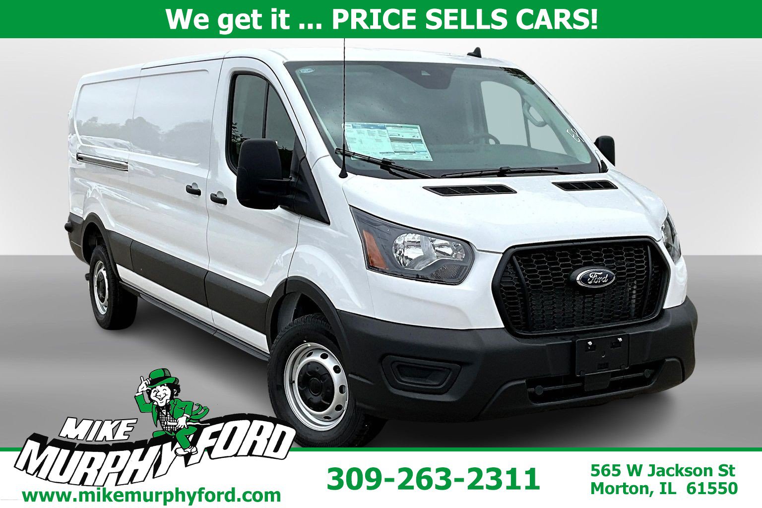 New 2025 Ford Transit 250 Low Roof w/ Load Area Protection Package RWD image 1
