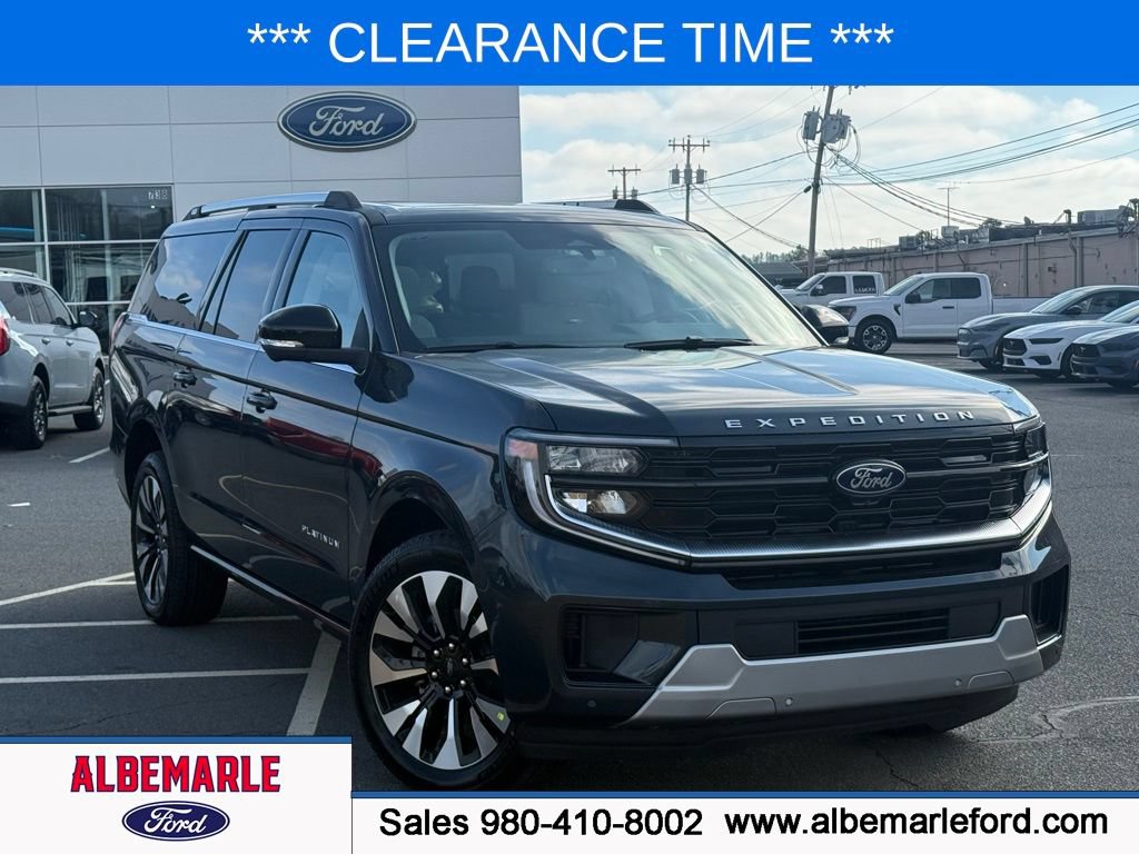 New 2025 Ford Expedition Max Platinum w/ Platinum Ultimate Package AWD/4WD image 1
