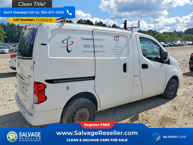 Used 2015 Nissan NV200 SV w/ Back Door Glass Package FWD image 4