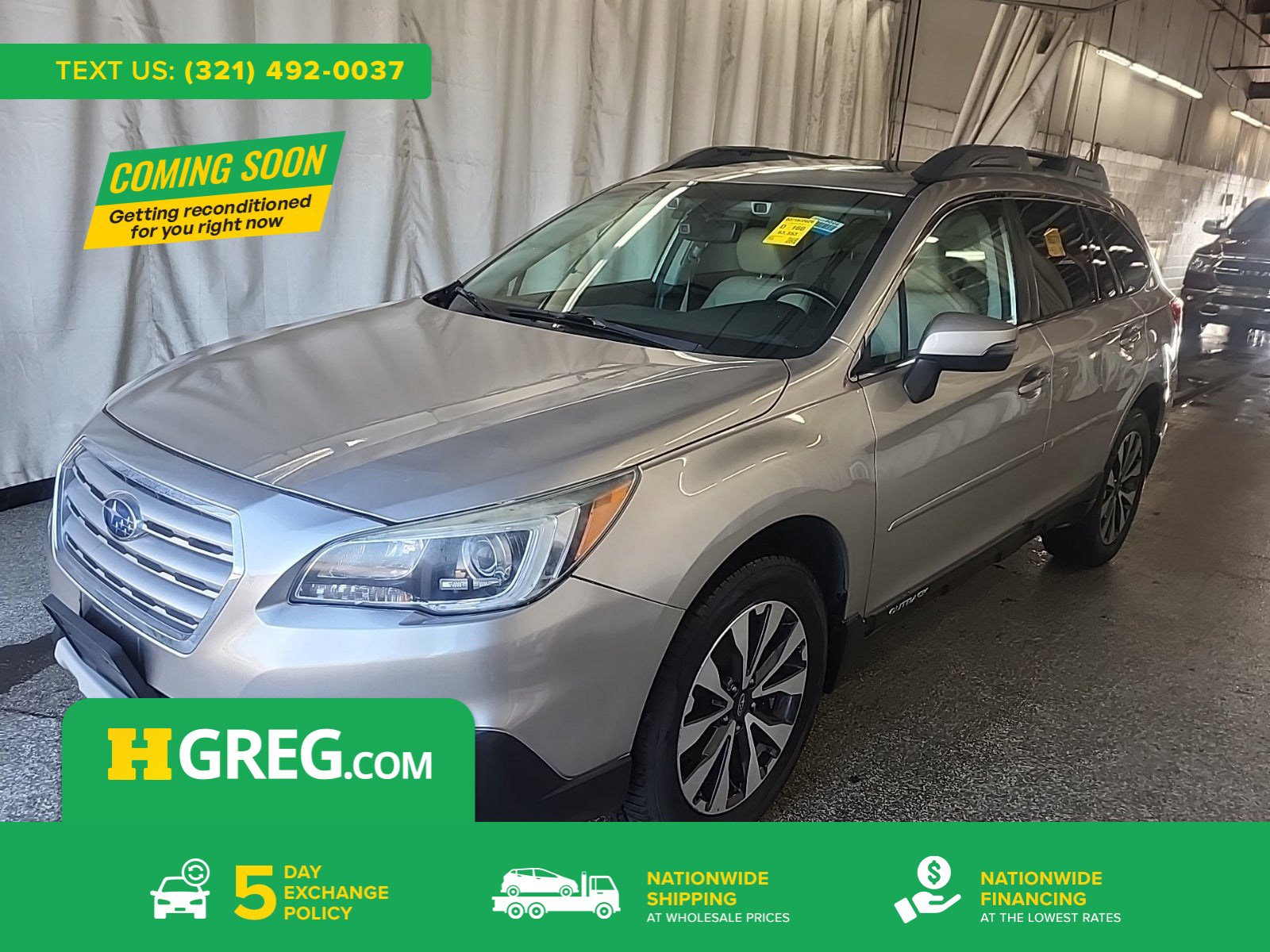 Used 2017 Subaru Outback 2.5i Limited image 1