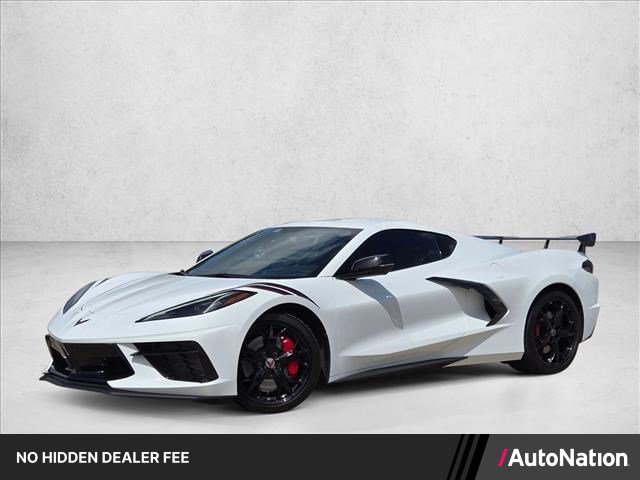 Used 2022 Chevrolet Corvette Stingray Premium Cpe w/ Z51 Performance Package RWD image 1