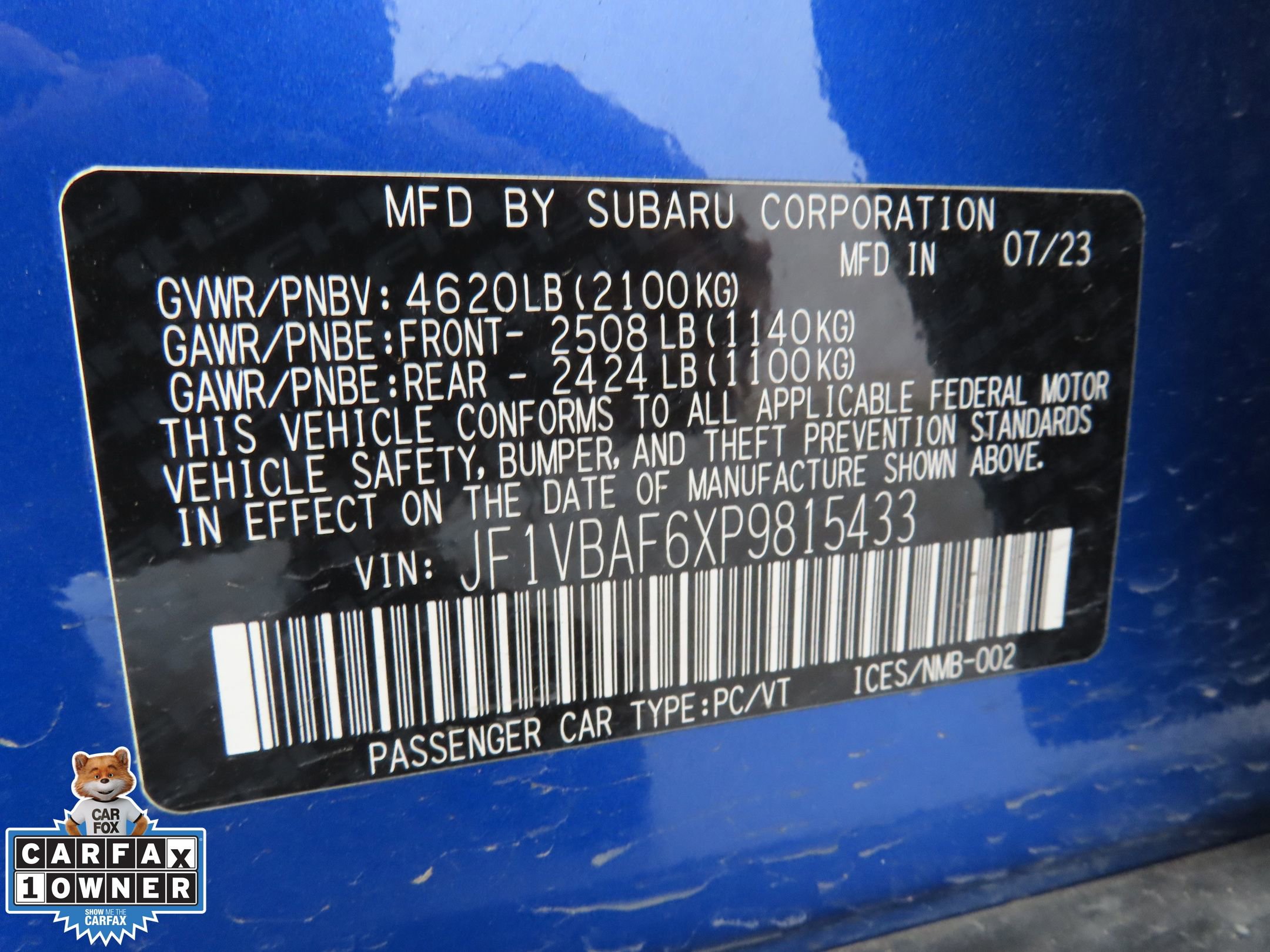 Used 2023 Subaru WRX Premium image 30