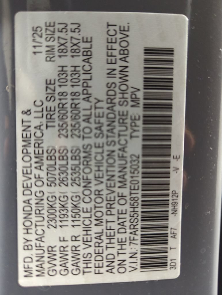 Certified 2026 Honda CR-V Sport image 25