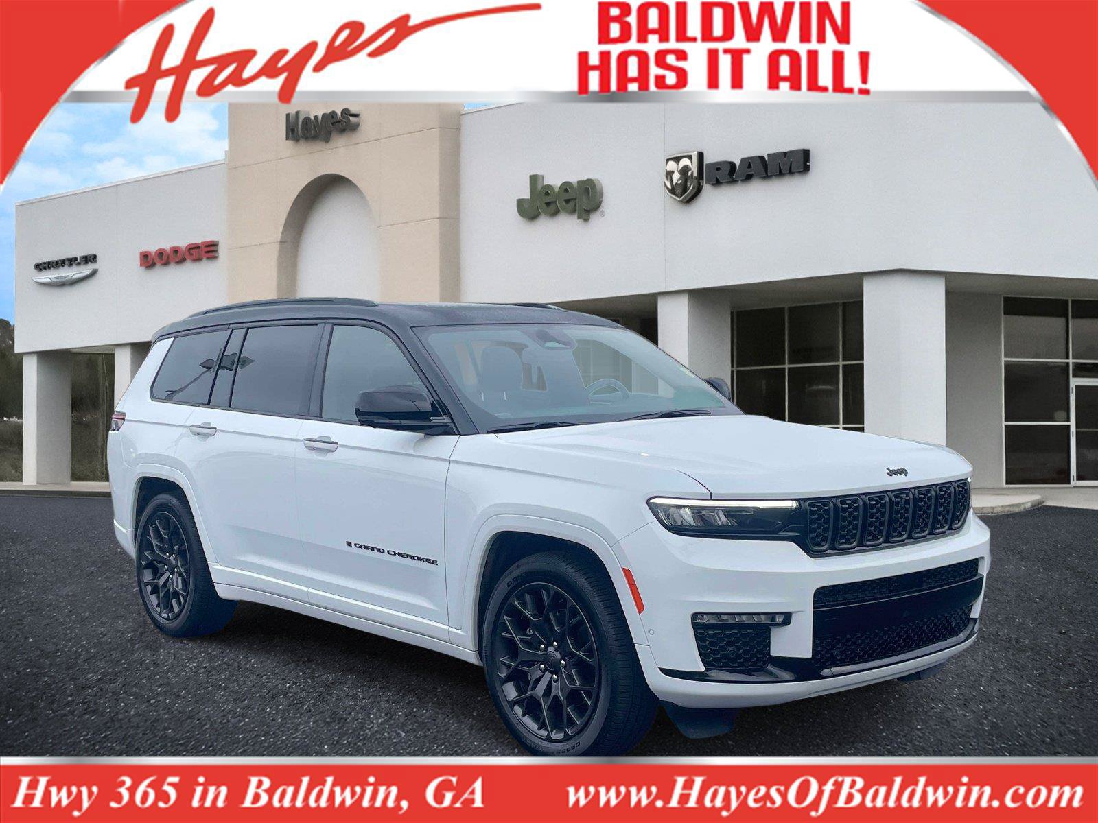 Used 2025 Jeep Grand Cherokee L Summit w/ Obsidian Package AWD/4WD image 1