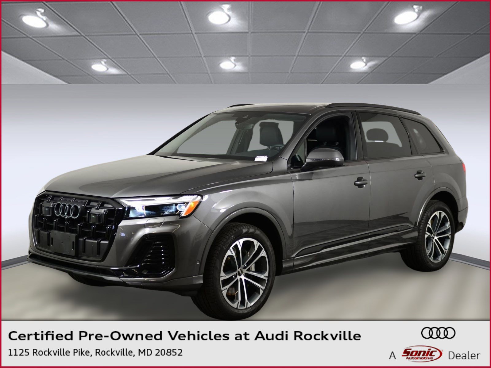 Certified 2025 Audi Q7 2.0T Premium Plus w/ Premium Plus Package