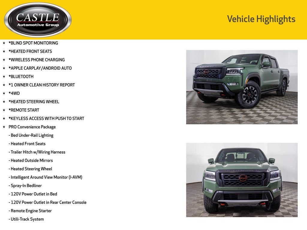 Used 2023 Nissan Frontier PRO-4X w/ Pro Convenience Package image 3