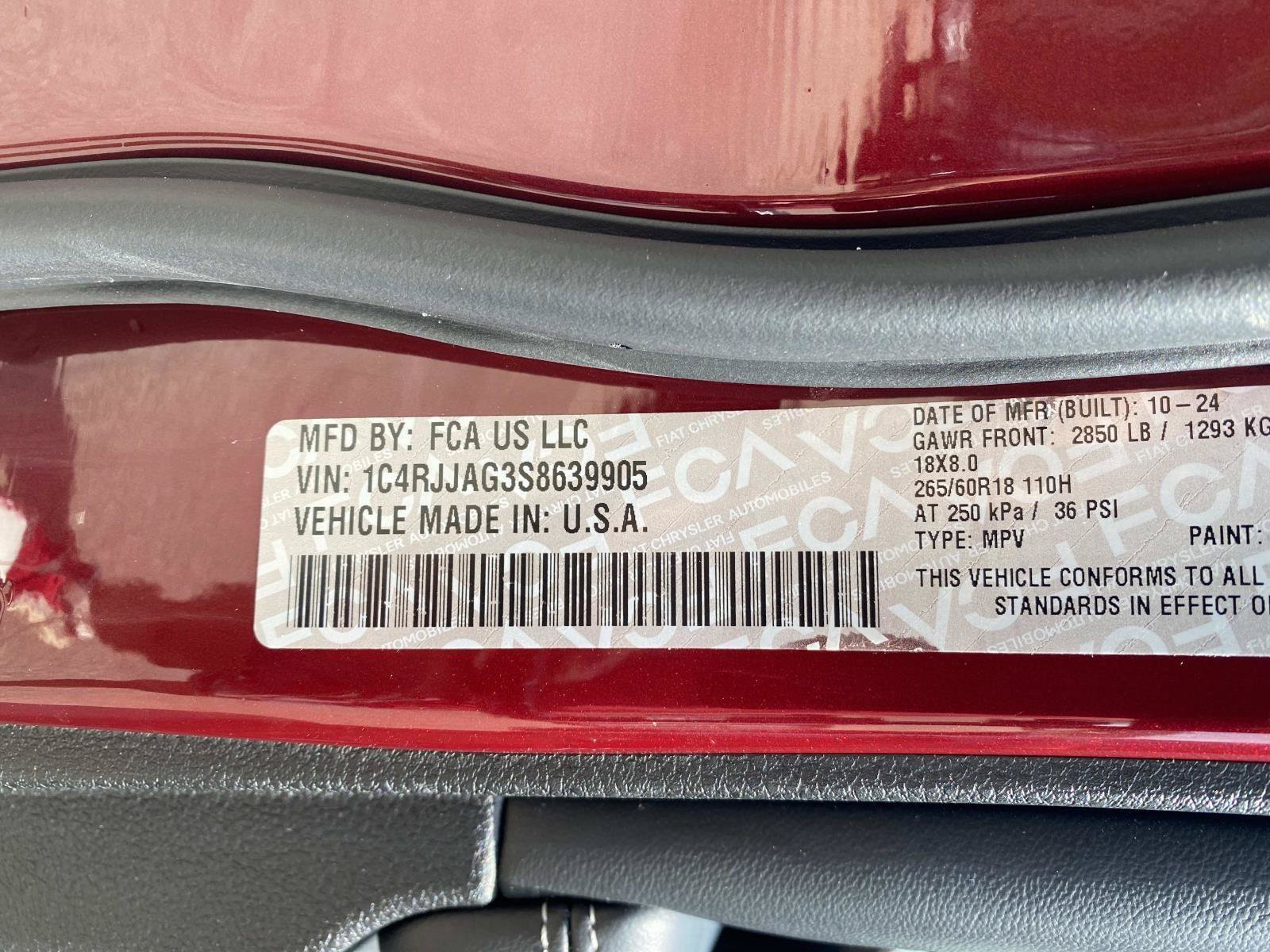 Used 2025 Jeep Grand Cherokee L Altitude RWD image 24