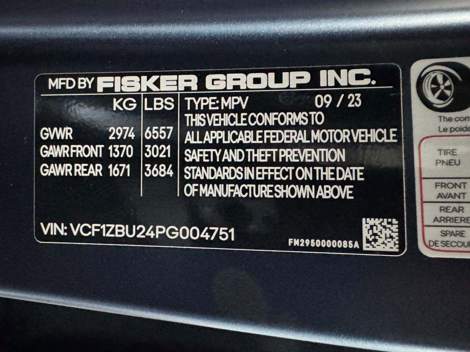 Used 2023 Fisker Ocean One image 28