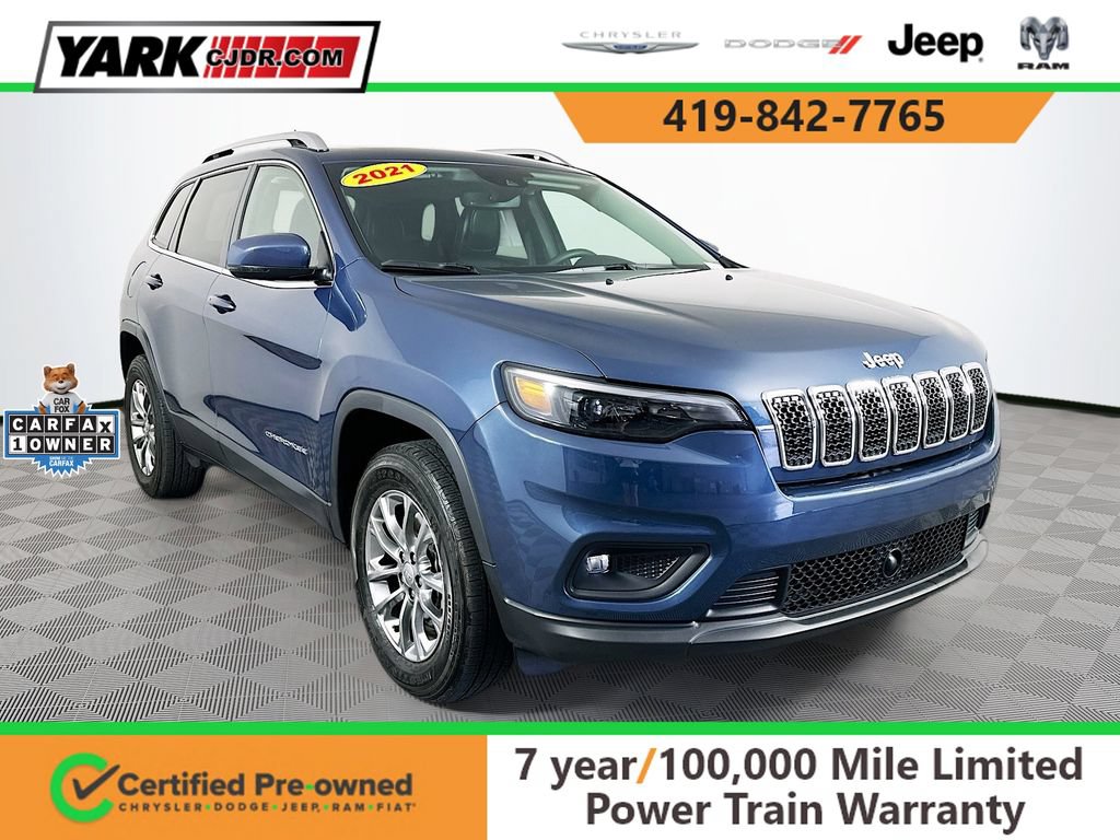 Certified 2021 Jeep Cherokee Latitude Lux w/ Sun & Sound Group