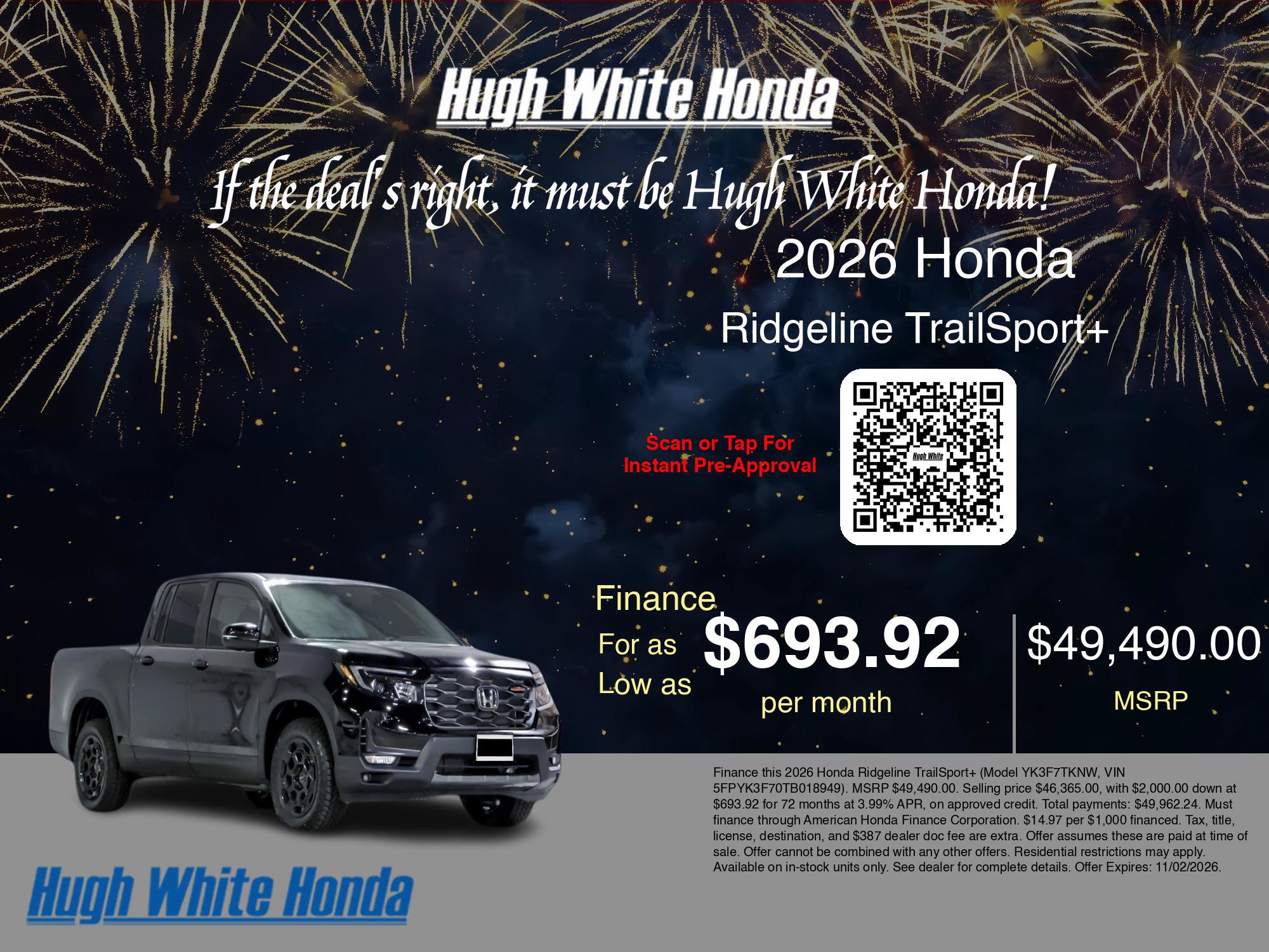 New 2026 Honda Ridgeline TrailSport image 35