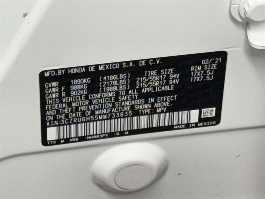 Used 2021 Honda HR-V EX image 32