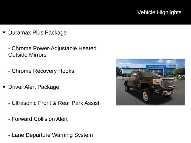 Used 2017 GMC Sierra 2500 Denali w/ Duramax Plus Package image 2