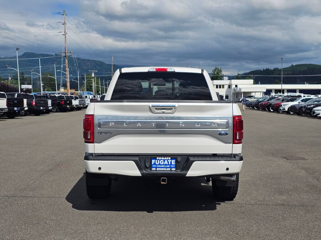Used 2016 Ford F150 Platinum w/ Equipment Group 701A Luxury AWD/4WD image 3